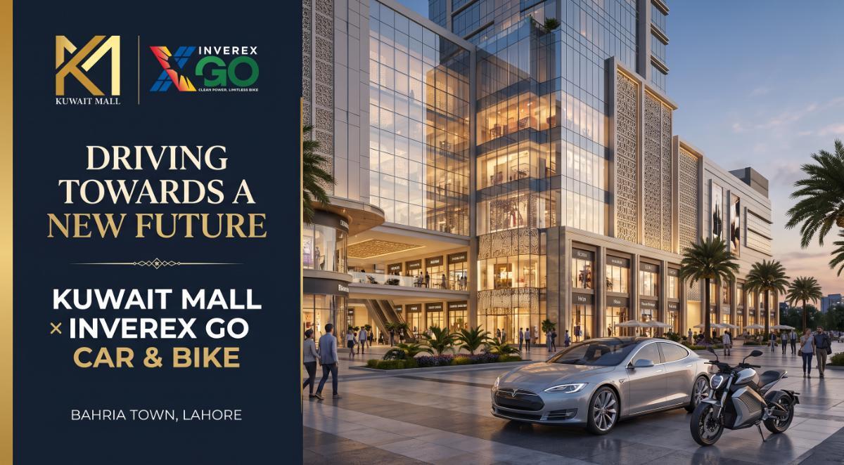  Kuwait Mall Lahore Signs MOU with Inverex Go Car & Bike
